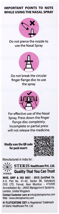 Fluticatone Oxy Nasal Spray 7Gm